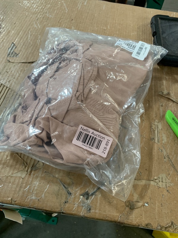 Photo 1 of (SMALL) (BAGGED) ANRABESS Womens Maxi Skirt Elastic High Waist Swing Tiered A-line Flowy Pleated Boho Beach Vacation Long Skirts Tan Brown Small