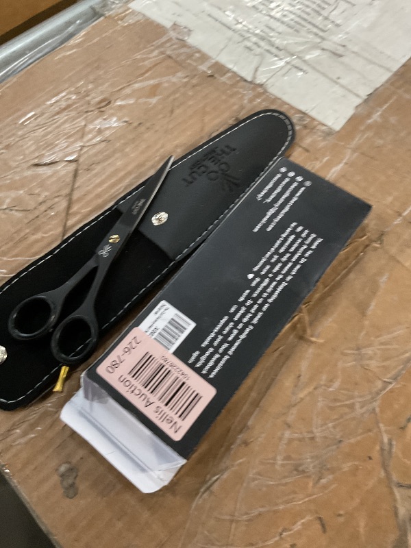 Photo 1 of "The Cut Factory- 6.5” Professional Hair Scissors - High Carbon 420 Stainless Steel Hair Cutting Scissors, Ultra-Sharp Barber Shears for Salon & Home - Ergonomic for Men, Women, Kids & Babies"