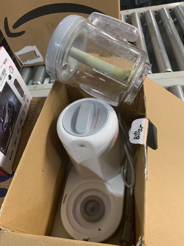 Photo 1 of ***(HEAVILY USED)***BEAR 2024 Baby Food Maker | One Step Baby Food Processor Steamer Puree Blender | Auto Cooking & Grinding | Baby Food Puree Maker with Self Cleans | Touch Screen Control, White