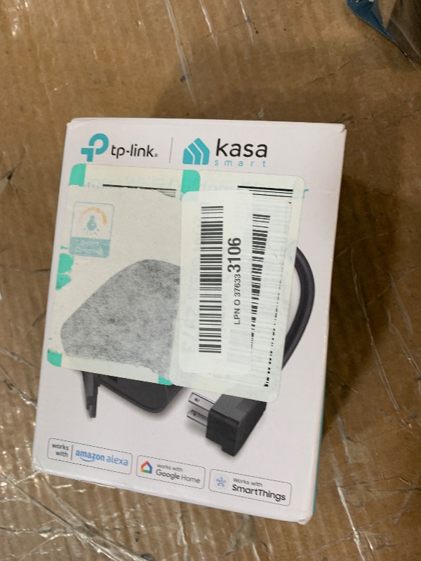 Photo 1 of (Parts only) Kasa Outdoor Smart Dimmer Plug, IP64 Plug- in Dimmer for Outdoor String Lights, Compatible with Alexa, Google Assistant & SmartThings, Long Wi-Fi Range