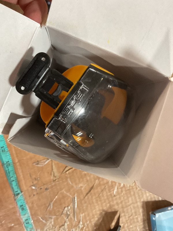 Photo 1 of ***(MINOR DAMAGE/ SEE NOTES)***DEWALT DPG82-11 Concealer Clear Anti-Fog Dual Mold Safety Goggle, Clear Lens, 1 Pair