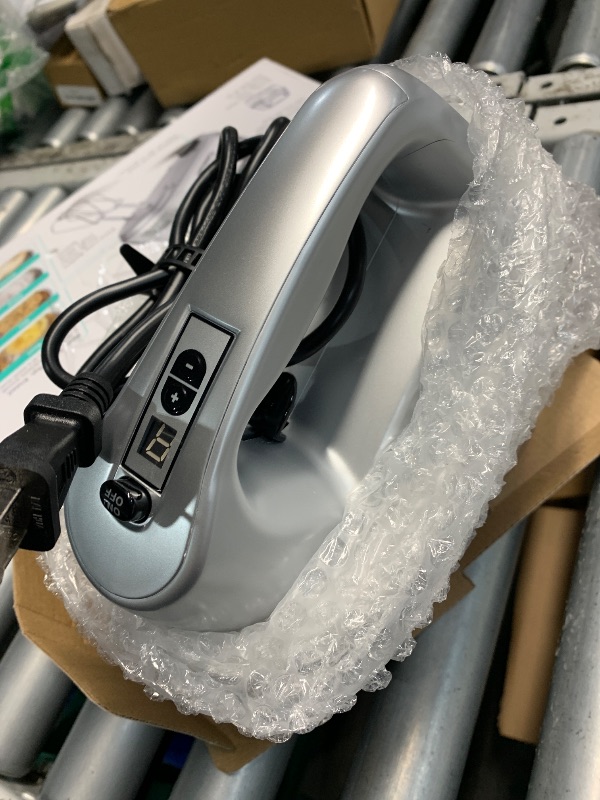 Photo 1 of (damaged pieces) Cuisinart HM-90BCS Power Advantage Plus 9-Speed Handheld Mixer with Storage Case, Brushed Chrome