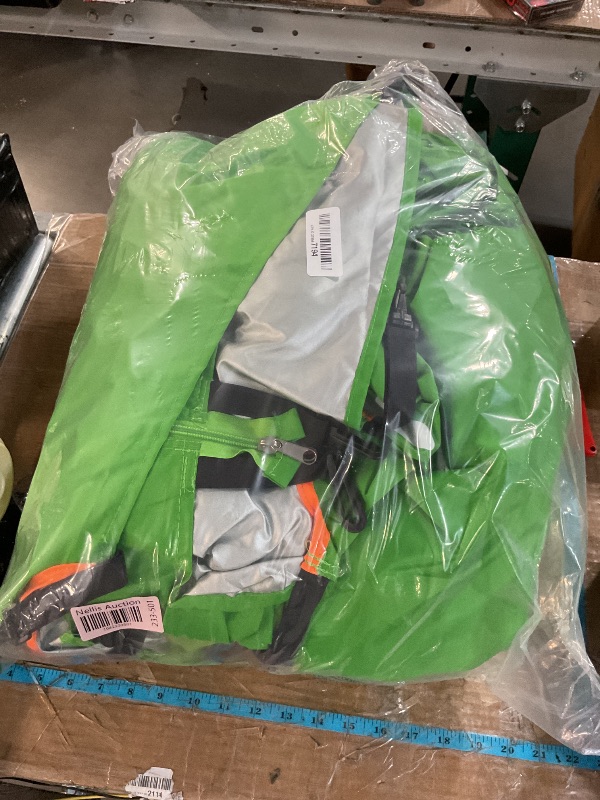 Photo 1 of (USED/FAIR) (UNABLE TO TEST FUNCTIONALITY) (BAGGGED) JumpTastic 14Ft Trampoline Tent, Fit for 14Ft Straight Pole Trampoline (Straight Trampoline Pole, 12Ft Trampoline)