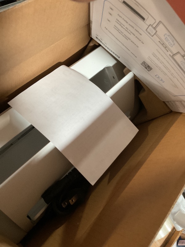 Photo 1 of HP DeskJet 2755e Wireless Color inkjet-printer, Print, scan, copy, Easy setup, Mobile printing, Best-for home, 6 month Instant Ink trial included, white (packaging may vary)