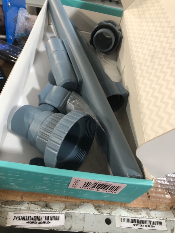 Photo 1 of Pool Fountains for Above and In-ground Pools?Original by POOLHACKER?, Adjustable Whale Tail Waterfall Wide Width Pool Sprinkler Fountain for Relaxation & Cooling 10-20 Degrees