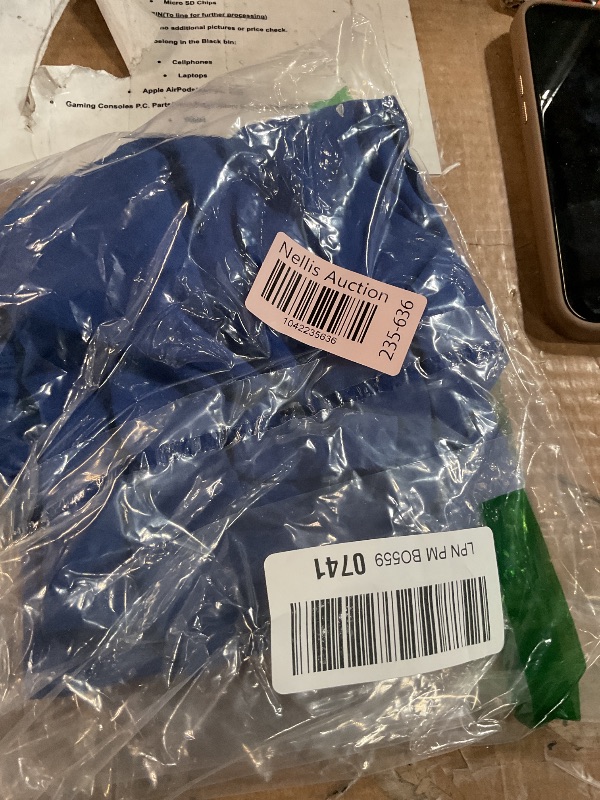 Photo 1 of (SMALL/MEDIUM) (BAGGED) ODODOS Yoga Shorts for Women 4" High Waist Buttery Soft Lounge Biker Shorts, Royal Blue, Small
