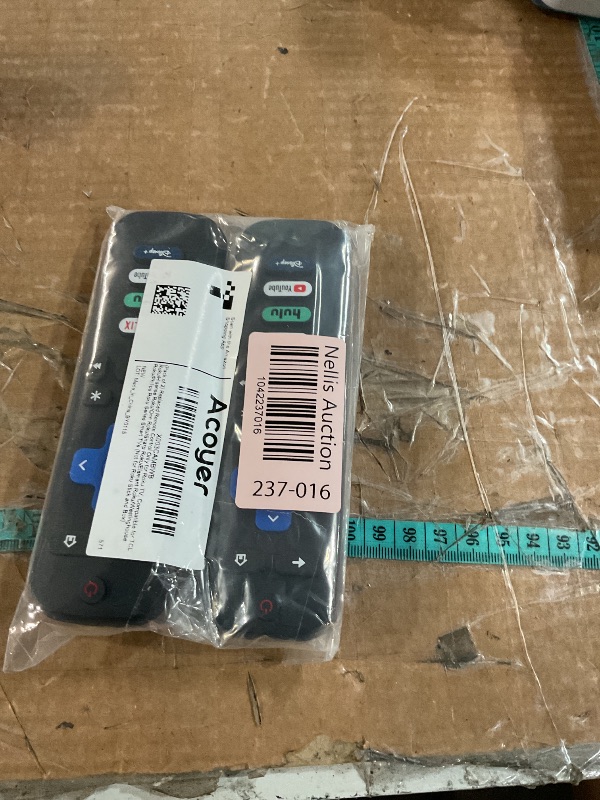 Photo 1 of (Pack of 2) Replacement-Remote-Control for Roku-TV,Compatible for TCL Roku/Hisense Roku/Onn Roku/Philips Roku Smart TVs(Not for Roku Stick and Box)