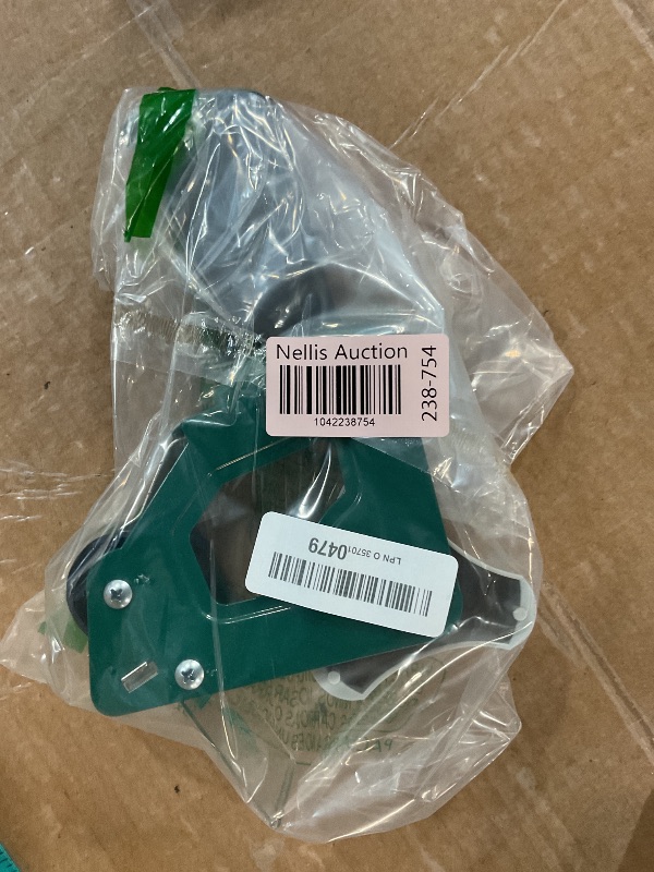 Photo 1 of (BAGGED) (USED/FAIR) Duck HD Clear Packing Tape Dispenser Heavy Duty Packaging Tape Gun for Packing Boxes, Shipping and Moving - Includes 1 Refill Roll of HD Clear 1.88 In. x 54.6 Yards - Foam Handle (287398)