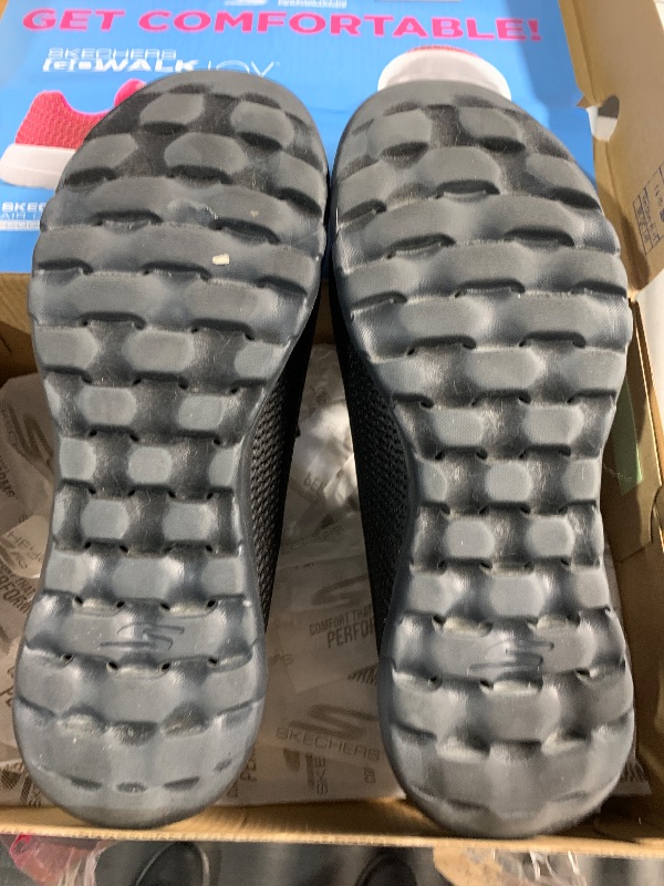 Photo 1 of ***(HEAVILY USED/ MINOR DAMAGE)***Skechers Women's Go Walk Joy Paradise Shoe, Black, 10.5 M US