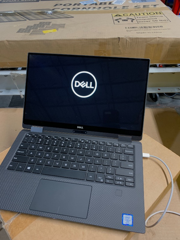Photo 1 of **PARTS ONLY, TURNS ON, KEEPS REBOOTING** Dell XPS 9365 2-in-1 13.3in FHD Touchscreen Laptop i7-7Y75 16GB 512GB SSD Windows 10 Pro - Black (Renewed)