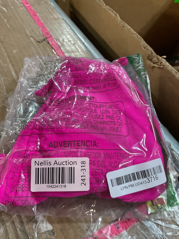 Photo 1 of (MED/LARGE) (BAGGED) (USED/FAIR) AFOLIRY Women's V Cross High Waisted Swim Shorts Ruched Side Tie Boy Shorts Swimsuit Bottoms with Liner Hot Pink medium