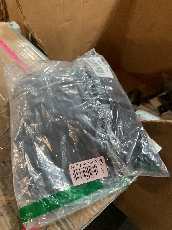 Photo 1 of (BAGGED) (MEDIUM) (USED/FAIR) Eomenie Womens Halter Tankini Bathing Suit Ruched Tummy Control Two Piece Swimsuit with Bottom Black medium