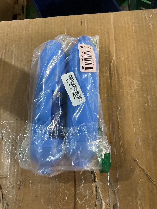 Photo 1 of GLACIER FRESH RV/Marine Water Filter with 1 Flexible Hose Protector, Greatly Reduces Bad Taste, Odors, Chlorine and Sediment in Drinking Water, 2 Pack