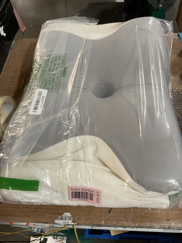 Photo 1 of (BAGGED) (USED/FAIR) Ultra Pain Relief Cooling Pillow for Neck Support, Adjustable Cervical Pillow Cozy Sleeping, Odorless Ergonomic Contour Memory Foam Pillows, Orthopedic Bed Pillow for Side Back Stomach Sleeper