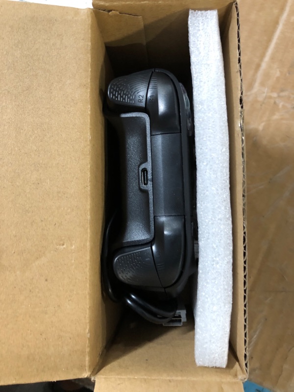 Photo 1 of Dinosoo RGB Wireless Controller for PS5 with LED Light, Compatible with Playstation 5|Playstation 4|PC, Supports Remap and Adjustable Turbo, Controller Full Functions Support, with 2.4g Adapter