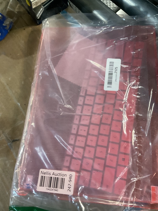 Photo 1 of (BAGGED) (USED/FAIR) May Chen Case Compatible for 13.5" Microsoft Surface Laptop 5/4/3 with Metal Palm Rest Model 1951/1868, Plastic Hard Shell Case with Screen Protector + Keyboard Cover + Dust Plug, Pink Glitter
