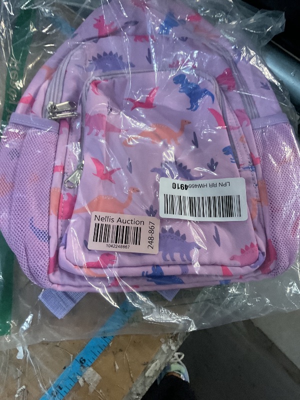 Photo 1 of ***SEE NOTES*** 
Ryushoyo Cute Toddler Preschool Backpack Lady Dinosaur School Book Bag for Girls, Baby Girls Kids Child Kindergarten Nursery Travel Bag with Chest Strap Purple