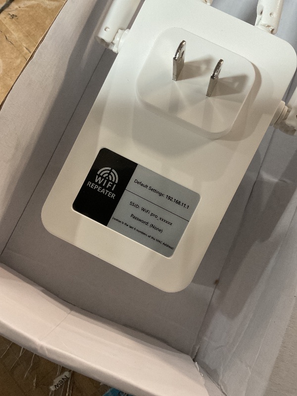 Photo 1 of WiFi Extender Signal Booster, 2025 WiFi Extender AC1200Mbps Dual Band (5.8GHz/2.4GHz), WiFi Booster with Ethernet Port for Home Covers up to 10000 Sq.ft, Compatible with More Devices