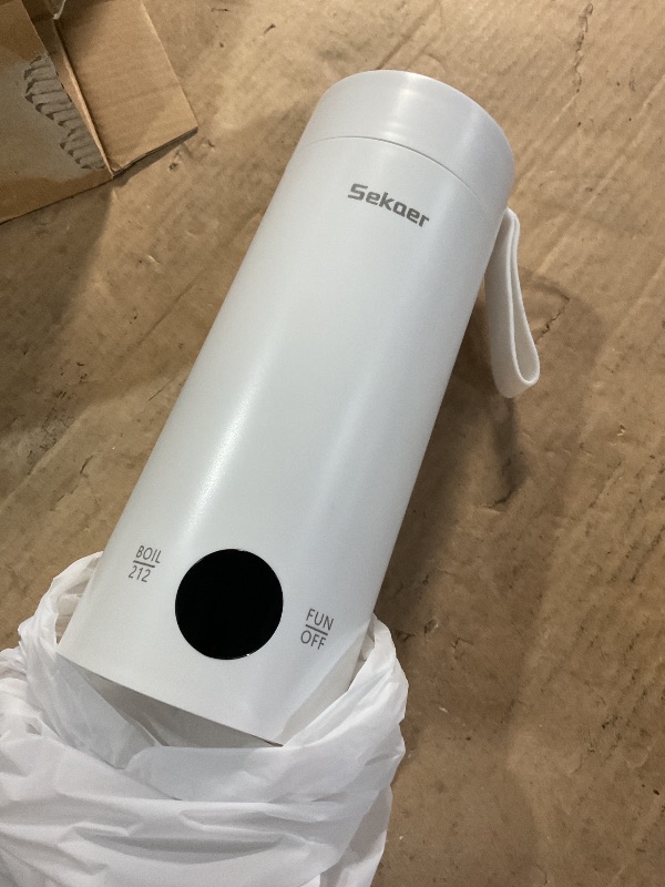 Photo 1 of (Used)(see images)  Small Travel Portable Electric Kettle, Mini Tea Kettle Hot Water Boiler, 0.5L & 500Watts