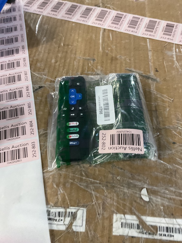Photo 1 of (Pack of 2) Replacement-Remote-Control for Roku-TV,Compatible for TCL Roku/Hisense Roku/Onn Roku/Philips Roku Smart TVs(Not for Roku Stick and Box)