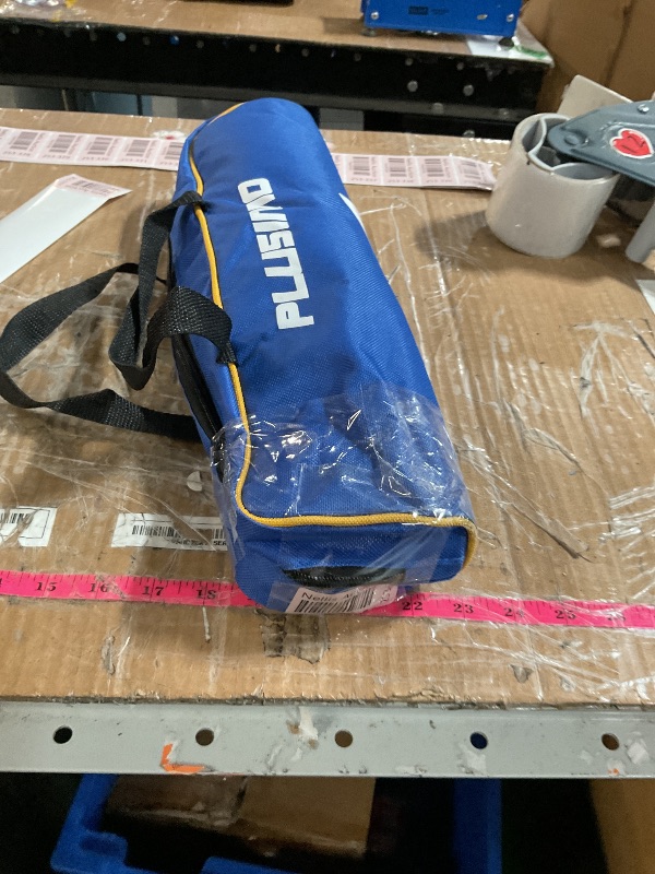 Photo 1 of ***(PARTS ONLY/ MISSING PARTS/ NON FUNCTIONAL)***PLUSINNO Kids Fishing Pole, Portable Telescopic Fishing Rod and Reel Combo Kit - with Spincast Fishing Reel Tackle Box for Boys, Girls, Youth (2pack Blue, 1.2M 3.94Ft)