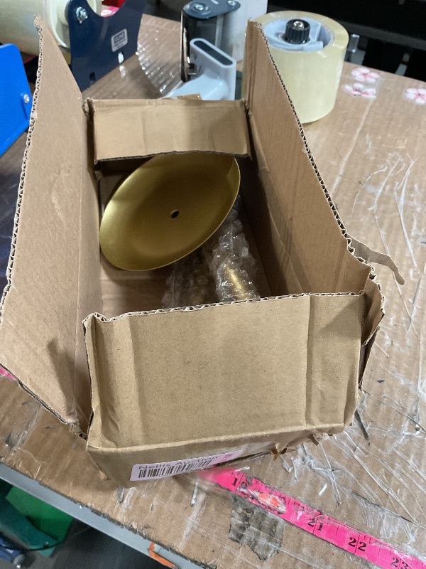 Photo 1 of (Incomplete) WOPARTY Donut Stand Metal 2 Pack, Gold Display Tower for Dessert Table, Doughnut Holder for Birthday