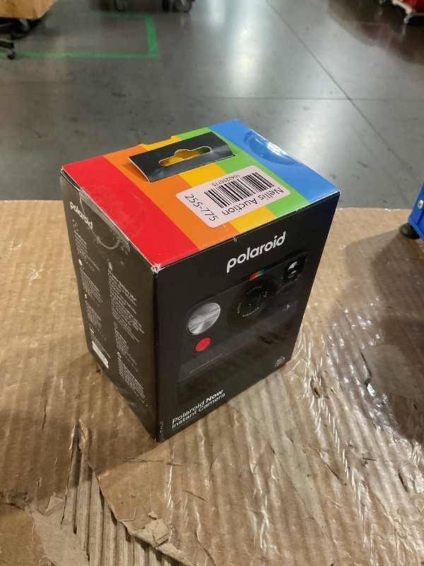Photo 1 of ***MISSING FILM***

Polaroid Now 2nd Generation I-Type Instant Camera + Film Bundle - Now Black Camera + 16 Color Photos (6248)- Black