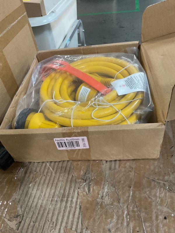 Photo 1 of Kohree 25' RV Power Extension Cord 30 Amp Twist Lock RV Adapter Plug 30M/30F with RV Power Adapter 15 Amp to 30 Amp, LED Indicator & Grip Handle, 125V, 3750W, ETL Listed