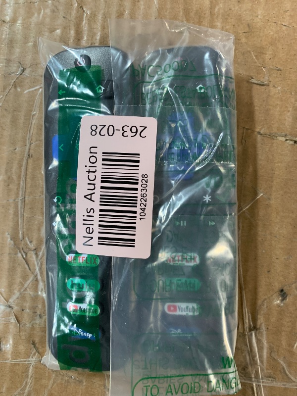 Photo 1 of (Pack of 2) Replacement-Remote-Control for Roku-TV,Compatible for TCL Roku/Hisense Roku/Onn Roku/Philips Roku Smart TVs(Not for Roku Stick and Box)