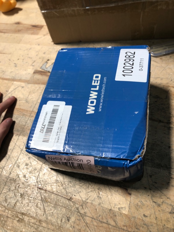 Photo 1 of WFPOWER Flush Mount Boat LED Light Spreader, 2 Pack 7.3 Inch Marine Spotlights, Deck Dock Flood LED Work Light Bar, White Finish Light Bar for Boat Pontoon Fishing Truck SUV 4x4 12V 24V