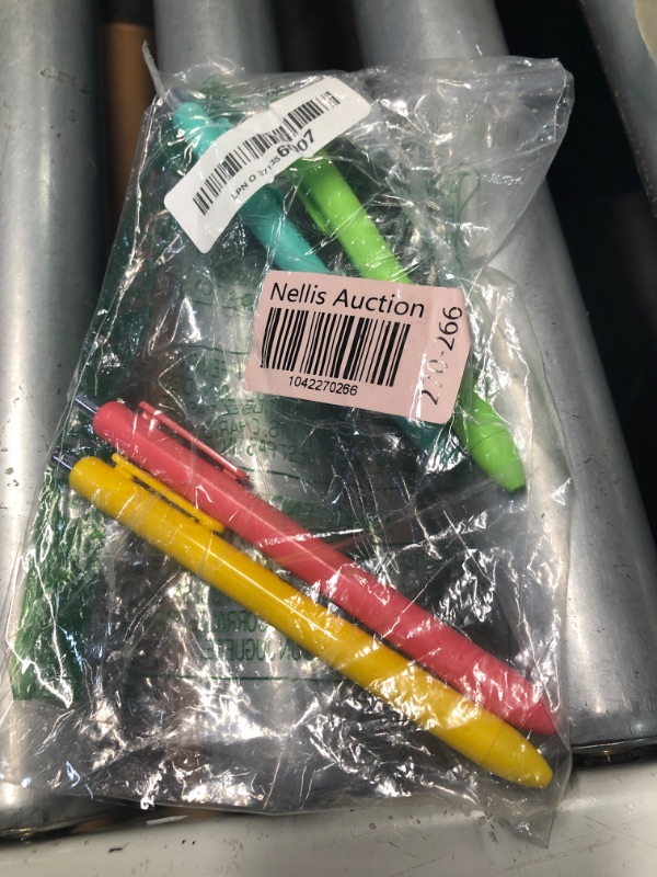 Photo 1 of Paper Mate InkJoy Bright Gel Pens Medium Point (0.7mm) Retractable Assorted Opaque Ink 6-Pack Comfortable Grip Vivid Colors