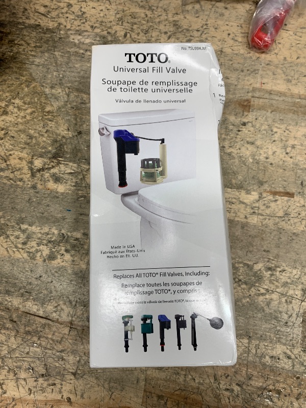 Photo 1 of TOTO TSU99A.XR Fill Valve, Blue