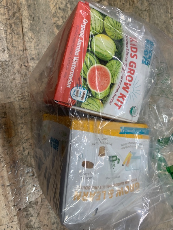 Photo 1 of Back to the Roots Kids Science Grow Kit 2ct - Watermelon and Sunflower