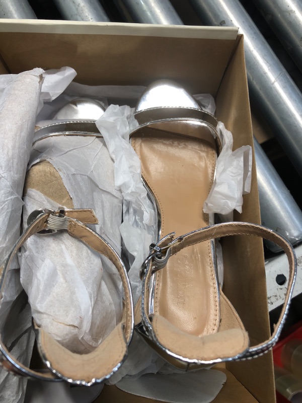 Photo 1 of  Womens Charlotte High Heel Sandal Silver 7