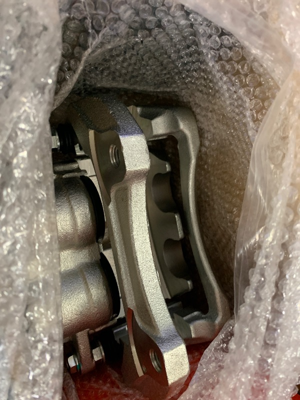 Photo 1 of A-Premium Disc Brake Caliper Assembly with Bracket Compatible with Select Cadillac Models - CTS 2008-2014 3.6L, CTS 2010-2014 3.0L - Front Driver and Passenger Side, 2-PC Set