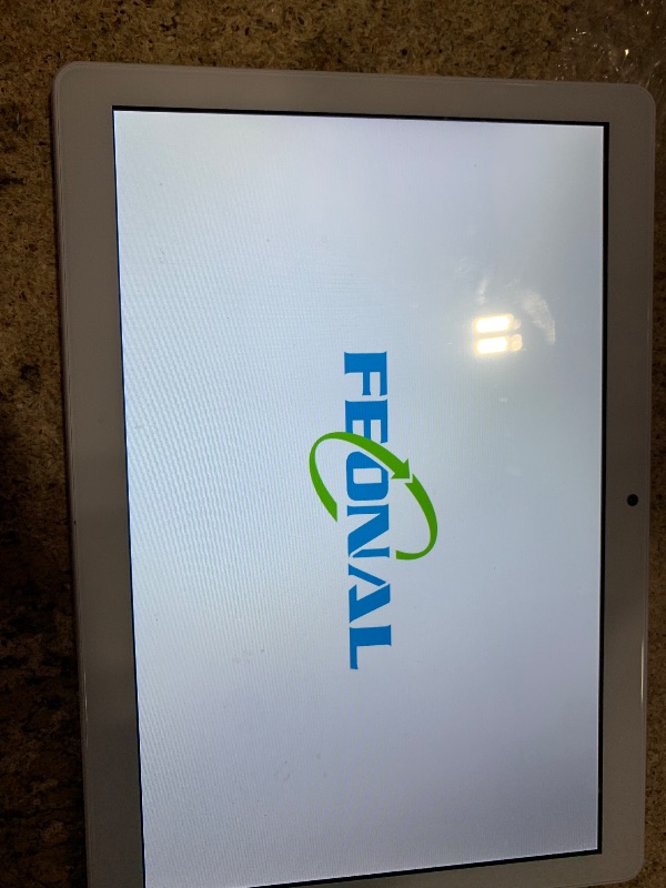 Photo 1 of *UNABLE TO FULLY TEST//NEEDS BATTERY//MISSING ACCESSORIES* Tablet 10.1 inch Android 12 Tablet 2024 Latest Update Octa-Core Processor with 64GB Storage, Dual 13MP+5MP Camera, WiFi, Bluetooth, GPS, 512GB Expand Support, IPS Full HD Display (Silver)