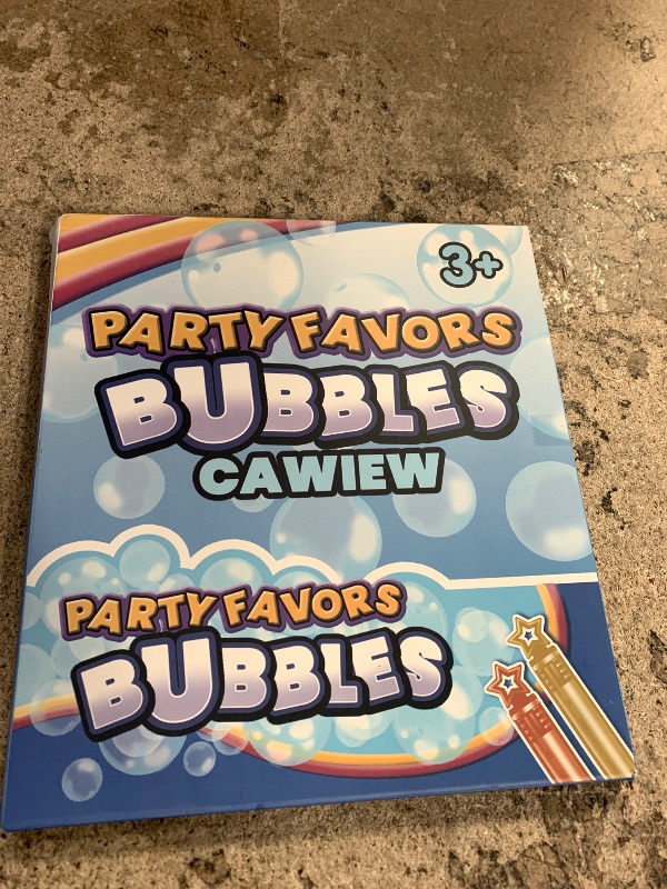 Photo 1 of 32 Pcs 8 Colors Neon Bubbles Party Favors For Kids, Mini Star Bubble Wand Bulk In Gift Box as Goody Bags Stuffer, Classroom Giveaways, Carnival Prizes Toy, Birthday Treats, Party Supplies For Toddlers