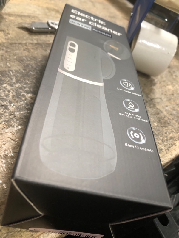Photo 1 of [2025 Upgraded] Smart Ear Massage & Cleaning Device | 4-Mode Warm Water Stimulation | Dual Tank Ear Irrigation System | IPX7 Waterproof | Ear Cleaner for Deep Relaxation & Gentle Ear Wax Removal