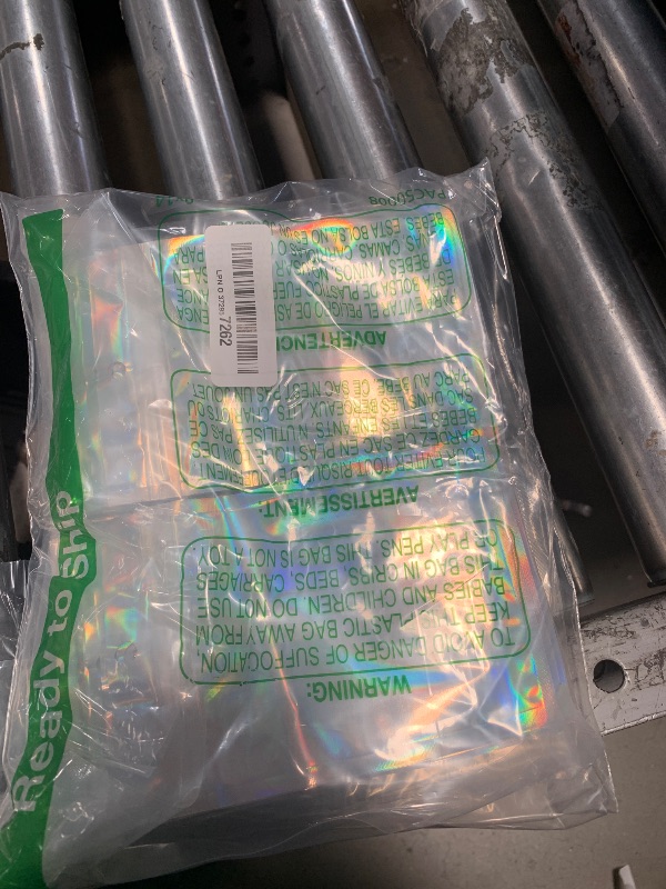 Photo 1 of 100Pcs Holographic Resealable Bags, 4x6 inch Packaging Foil Pouch ?Motomy Mylar Food Storage Bag Great for Small Business and Party Favor……