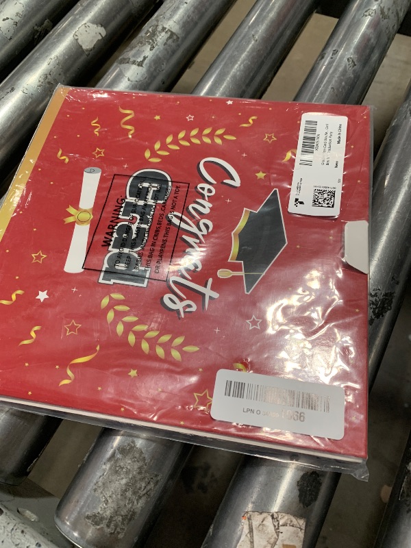Photo 1 of Kelool Graduation Decorations 2025 Red Graduation Card Box Cap Party Decorations,Congrats Grad Cardboard for Grad Party Decor 2025 Gift Favors Grad Parties