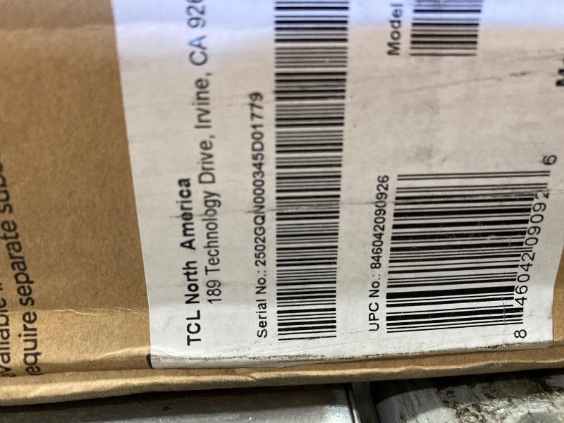 Photo 1 of **SMASHED SCREEN FINAL SALE**TCL 55-Inch Class S5 UHD 4K LED Smart TV with Fire TV (55S551F, 2024 Model), Dolby Vision, HDR PRO+, Dolby Atmos, Alexa Built-in with Voice Remote, Apple AirPlay 2 Compatibility, Streaming Television
