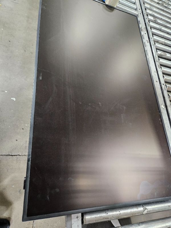 Photo 1 of ** Broken screen, missing power cord and remote **  Samsung QN55LS03DAFXZA 55 Inch The Frame 4K Smart Quantum HDR TV with 2 Year Amber Protection Plan (2024)
