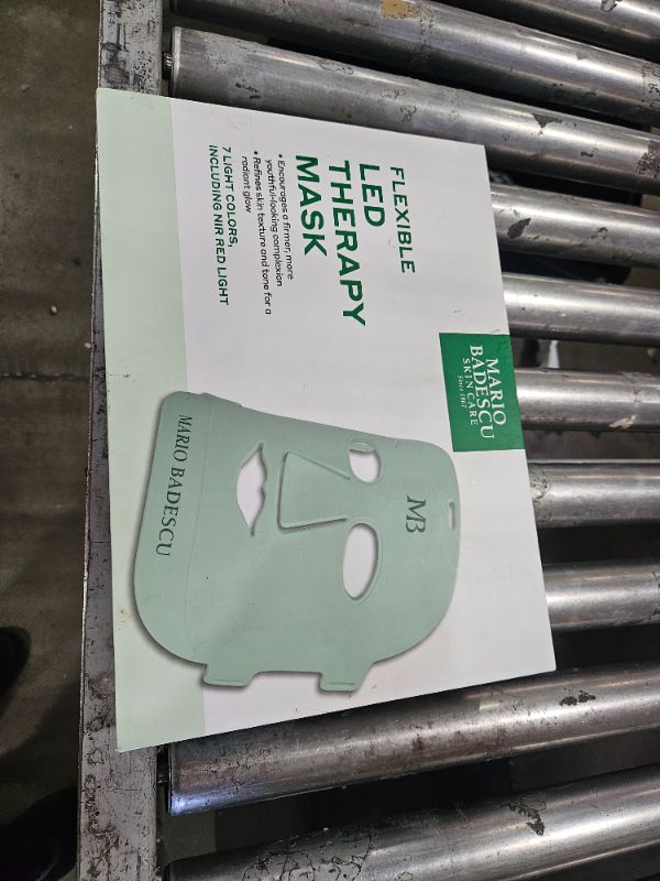Photo 1 of Mario Badescu Flexible LED Therapy Mask with 7 Light Colors and NIR Red Light Therapy for Face, 62 LED Lights for Gentle, Non-Invasive Facial Skin Care, Firms, Brightens & Refines Complexion