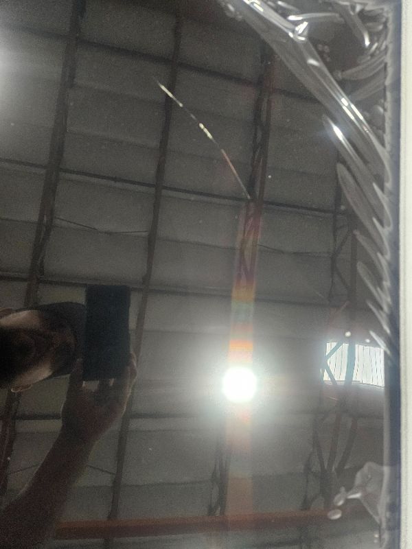 Photo 1 of ** BROKEN SCREEN, FINAL SALE **  TCL 50-Inch Q65 QLED 4K UHD Smart TV with Google TV (50Q651G, 2024 Model) Dolby Vision, Dolby Atmos, HDR Pro+, Game Accelerator Enhanced Gaming, Voice Remote, Works with Alexa, Streaming Television