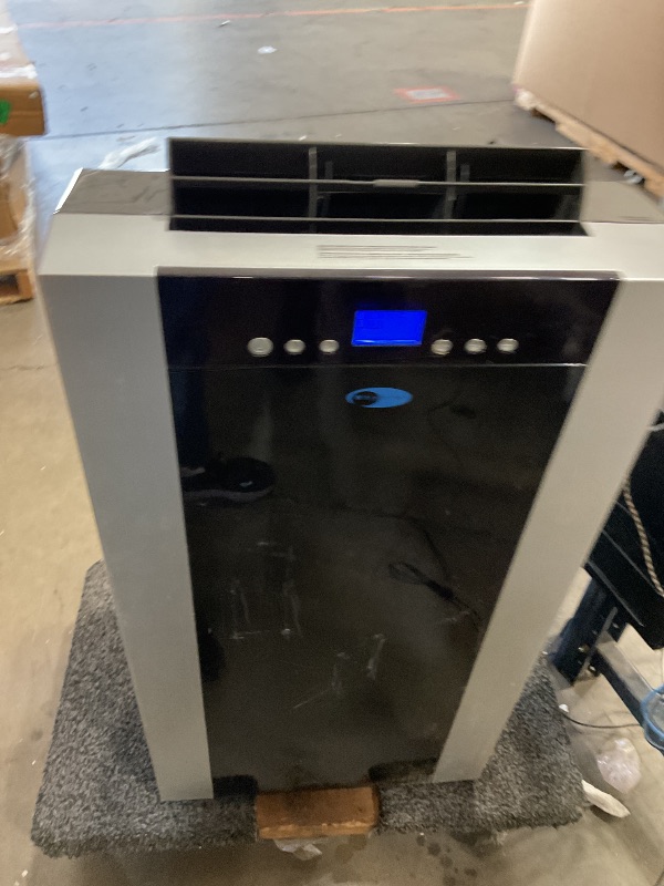 Photo 1 of ***HEAVILY USED AND DIRTY - MISSING BACK PANEL AND REMOTE - POWERS ON - UNABLE TO TEST FURTHER - SEE PICTURES***
Whynter Portable Air Conditioner 14,000 BTU with Dual Hose Dehumidifier & Cooling Fan for 500 Sq Ft Rooms, Includes AC Unit Window Kit, ARC-14