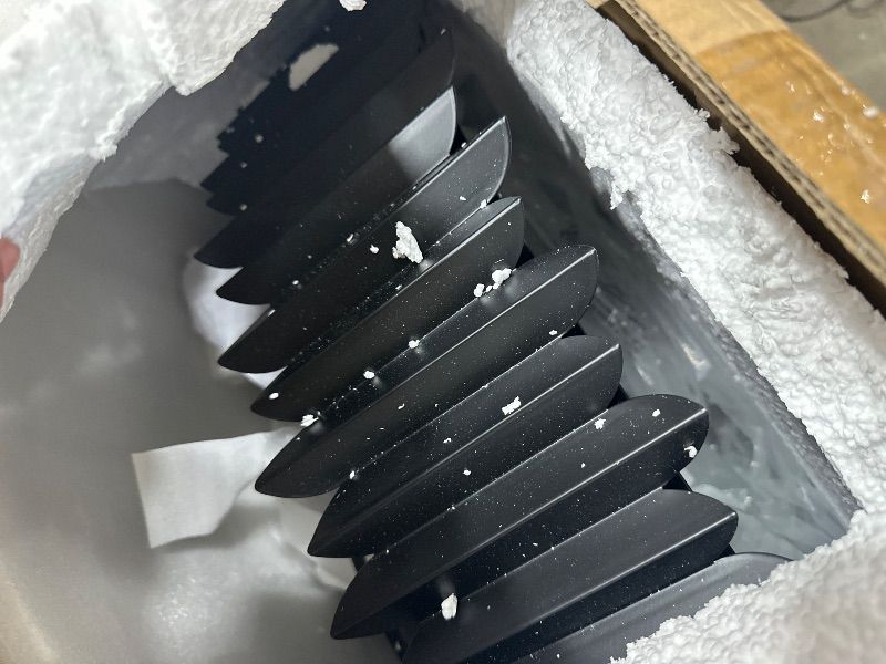 View 4 of (sold AS PARTS, MISSING DAMAGED) Wellmet Black Crystal Chandelier Light, 30” Modern French Empire Chandeliers for Living Room, Gothic Large Raindrop Lighting Fixture Hanging for Dining Room, Foyer, Entryway, Bedroom, High Ceiling