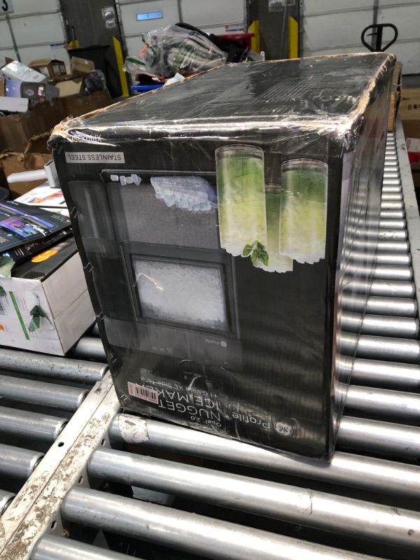 Photo 1 of ***NON-FUNCTIONAL, FOR PARTS ONLY, HEAVILY USED AND DIRTY*********
GE Profile Opal 2.0 XL with 1 Gallon Tank, Chewable Crunchable Countertop Nugget Ice Maker, Scoop included, 38 lbs in 24 hours, Pellet Ice Machine with WiFi & Smart Connected, Stainless St