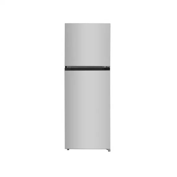 Photo 1 of 10.1 cu. ft. Top Freezer Refrigerator in Stainless Steel
