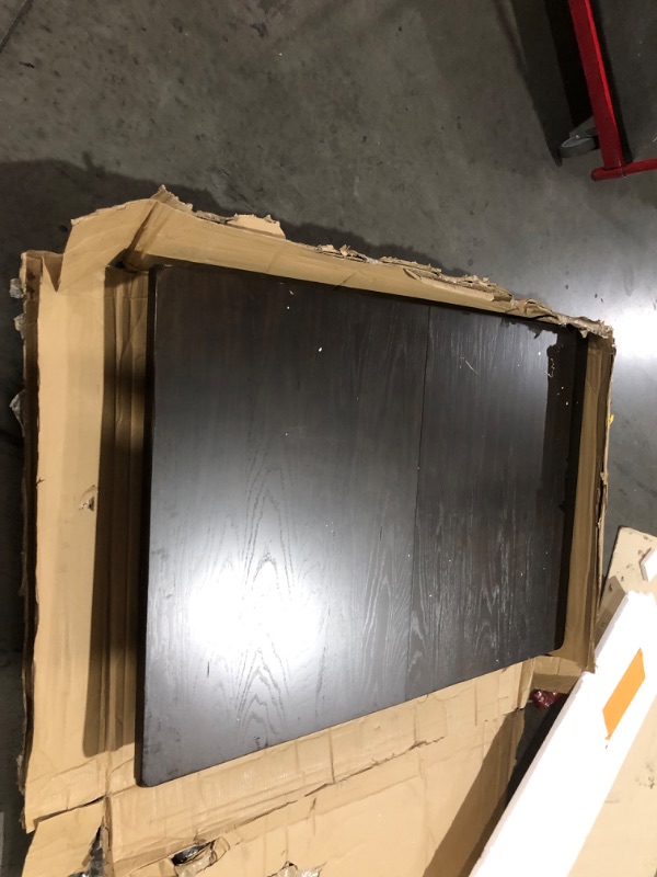 Photo 1 of ***DAMAGED - MISSING LEGS - SEE PICTURES***
Signature Design by Ashley Haddigan Traditional Rectangular Dining Extension Table, Seats up to 8, Dark Brown
