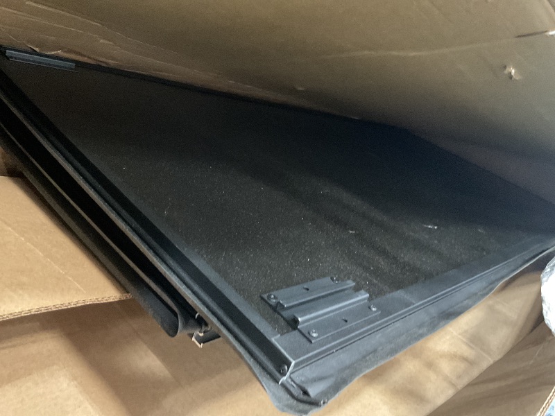 Photo 1 of ***DAMAGED - INCOMPLETE - SEE PICTURES***
RealTruck UnderCover Select Hard Folding Truck Bed Tonneau Cover | SL54020 | Fits 2022-2025 Nissan Frontier (w or w/o Utili-Track System) 5' Bed (60")